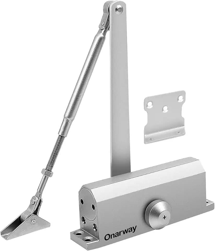 Onarway Automatic Door Closer Size-3: Hydraulic Slam-Free Soft Close