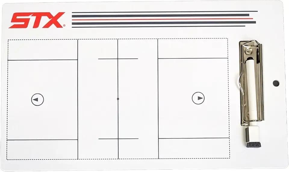 STX Lacrosse Men's Coach's White Clipboard