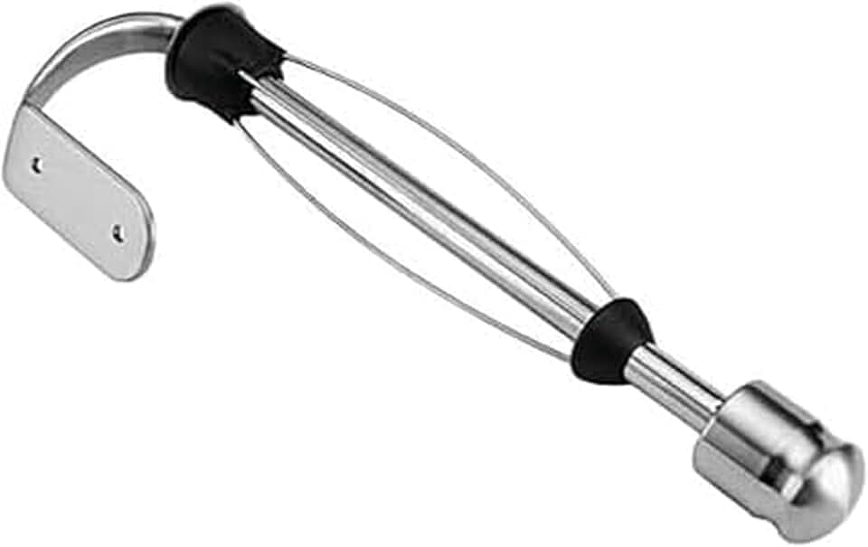 Kamenstein Perfect Tear Paper Towel Holder Wall Mount or Under Cabinet - Die Cast Aluminum, Patented Ratchet System, Fits Jumbo and Select-A-Size Rolls, Mounts in Kitchen, Bathroom, Garage