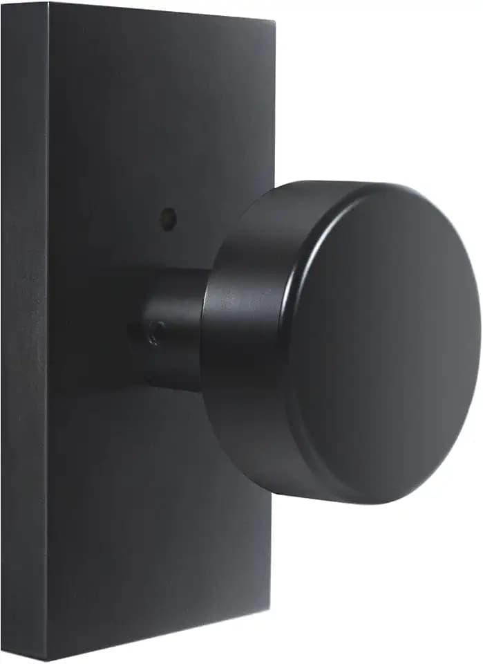 Black Door Knobs Matte Black Privacy Door Knobs Interior with Lock
