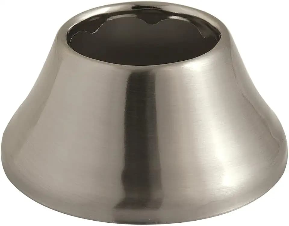 Kingston FLBELL11238 1-1/2" ID x 3" OD Bell Flange, Brushed Nickel