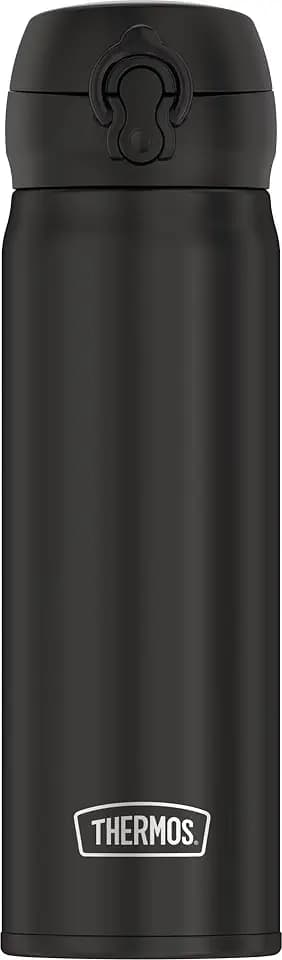 THERMOS 16oz Stainless Steel Direct Drink Bottle, Black