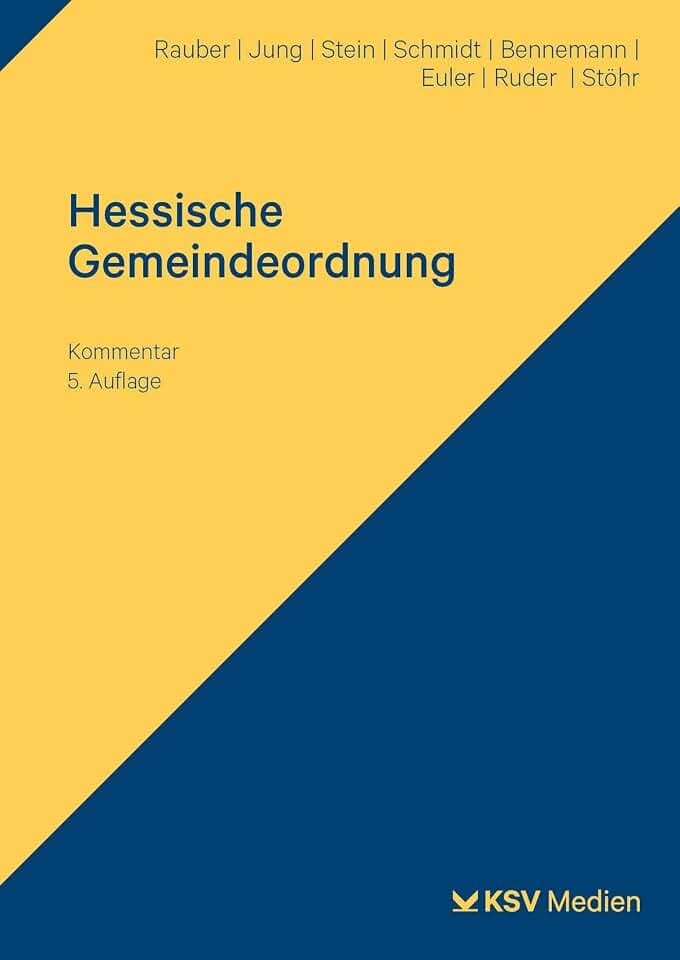 Hessische Gemeindeordnung (HGO): Kommentar