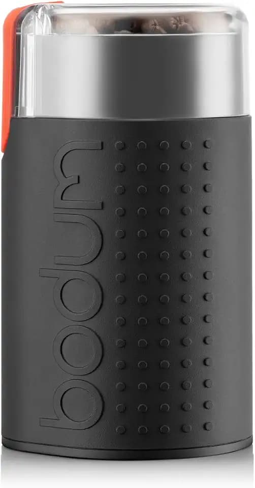 Bodum Bistro Blade Grinder, Electric Blade Coffee Grinder, Black
