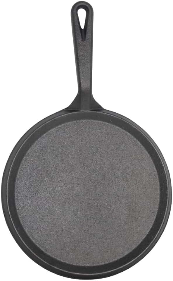 IMUSA 9.5 Inch Cast Iron Preseasoned Comal