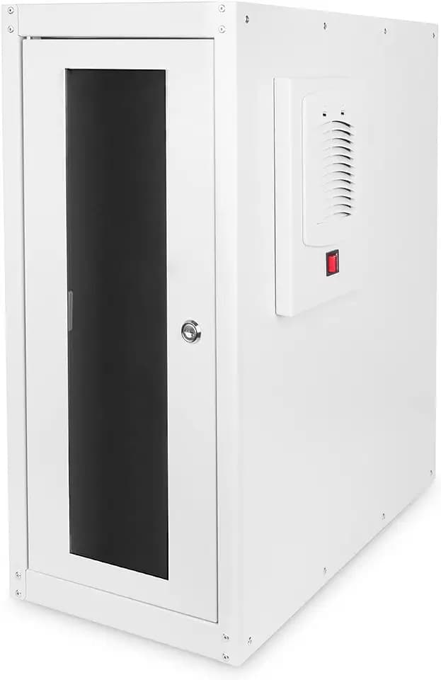 DIGITUS PC-Schrank – IP54 – Abschließbar – Auf Füßen – Sicherheitsglastür
