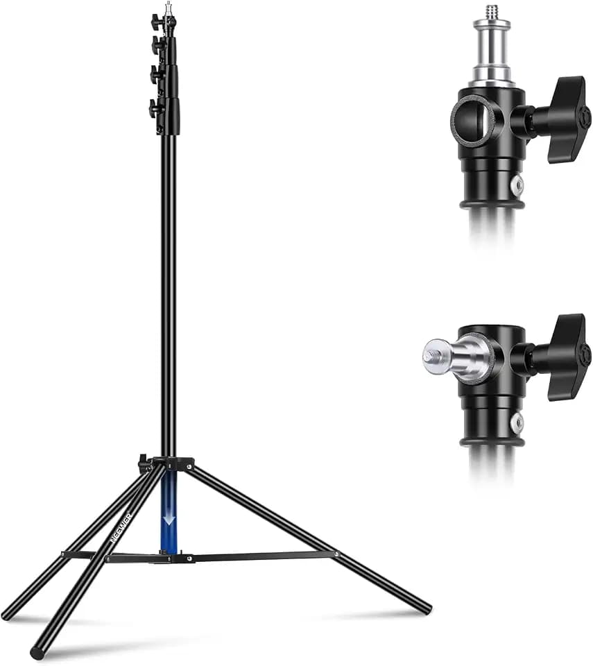 NEEWER 13ft/4m Luftgepolstertes Lichtstativ, Schwerlast, Vollmetall