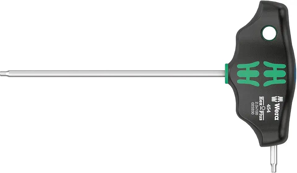 Wera '05023343001 454 HF Quergriff-Sechskantschraubendreher Hex-Plus, 5 x 150 mm