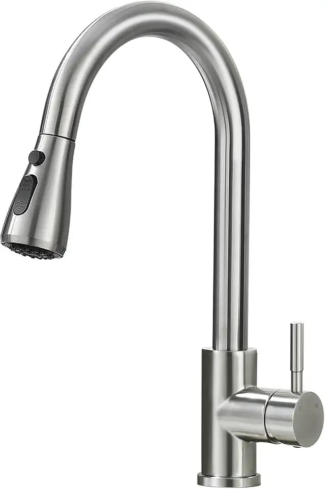 VFAUOSIT Kitchen Faucet with Pull Down Sprayer, Modern Bar Sink Faucet