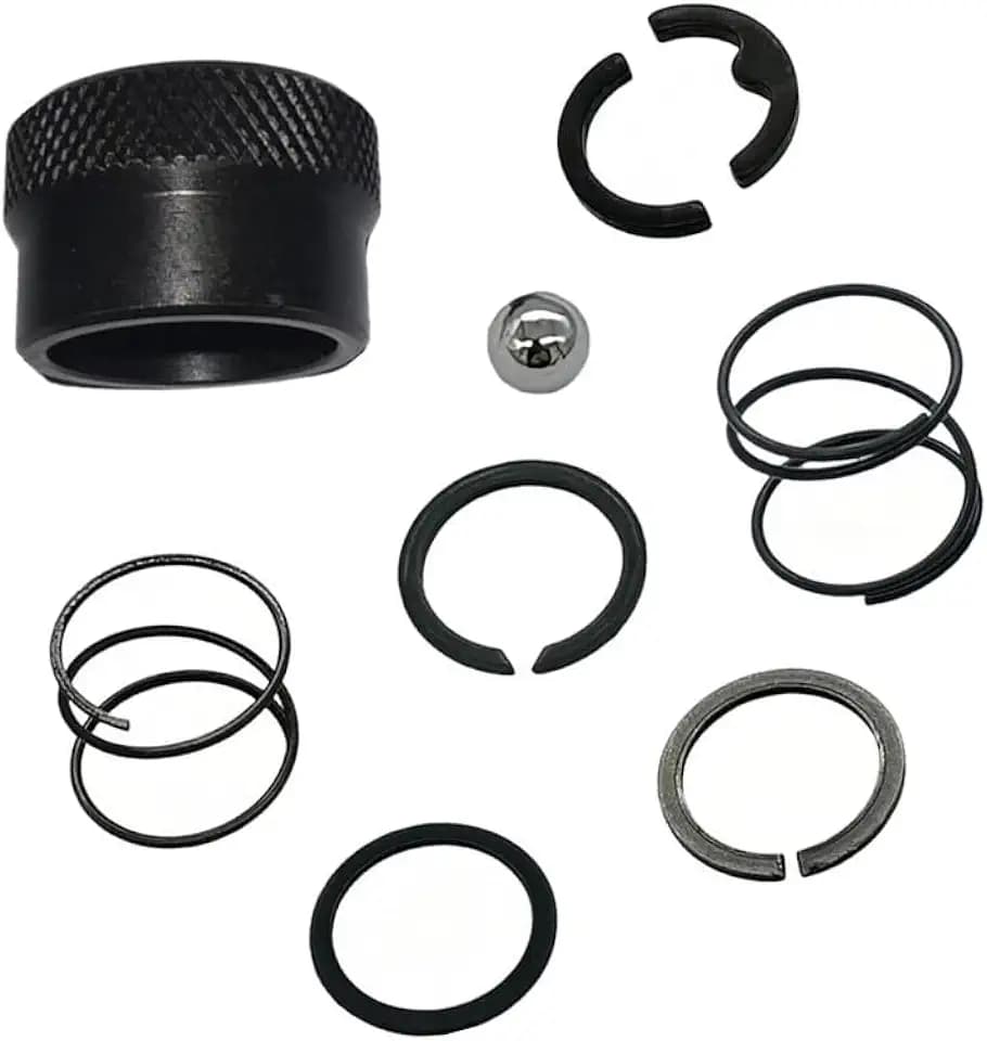 N864734 NA202231 N921819 Collar Spring Steel Ball Impact Driver Kit fit for Dewalt DCF850B DCF850 DCF845N DCF850N Atomic Cordless Impact Driver Replacement Assembly