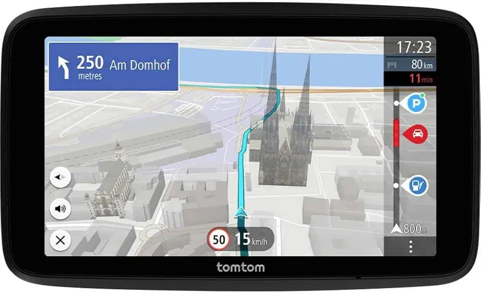 TomTom Pkw Navi GO Navigator 2. Generation (großes 6-Zoll-Display, Stauvermeidung Dank TomTom Traffic, Karten von Europa, Wi-Fi-Updates, Premium Services, einzigartige Magnethalterung)