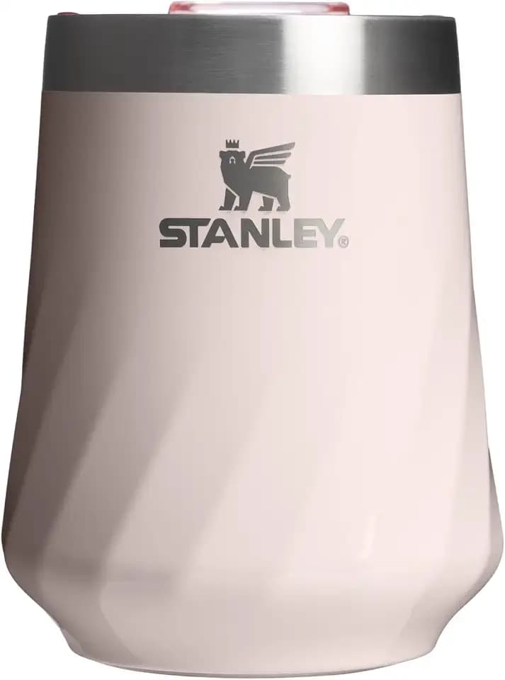 STANLEY Reserve Wine Tumbler with Lid, 11 oz, Rose Quartz Gloss
