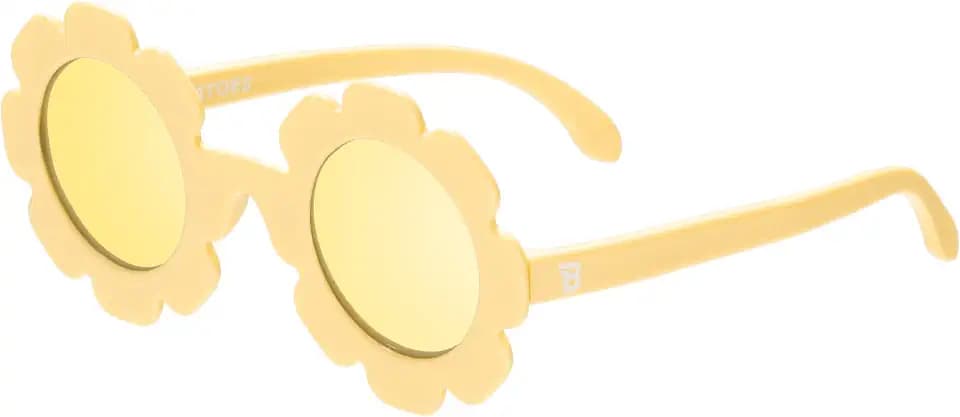 Babiators Flower Baby & Toddler Sunglasses | 100% UV Protection, Shatter-Resistant, Flexible Rubber Frames