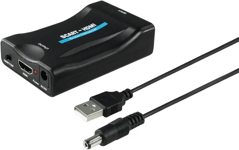 Hama Scart auf HDMI Konverter, Adapter, Full HD, 1080 p/720 p