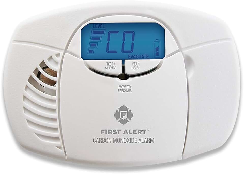 First Alert Battery Carbon Monoxide Alarm with Digital Display