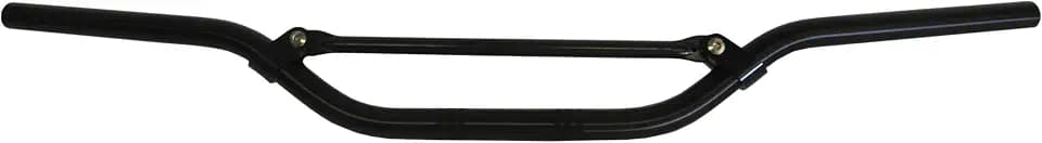Accossato Lenker aus eloxiertem Aluminium, schwarz mit Querstange für Aprilia RX von 1994 bis 2020 (CC 125), mittlere Höhe