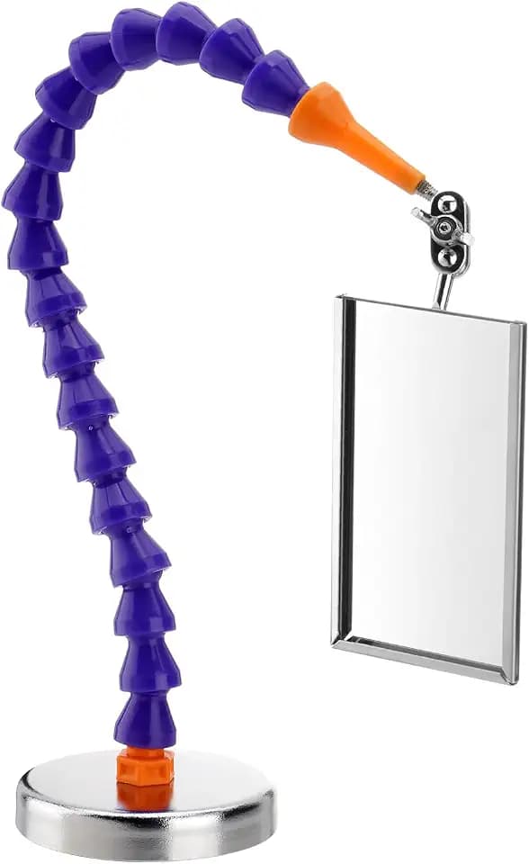 Inspection Welding Mechanic Mirrors with Magnetic Base Adjustable Arm