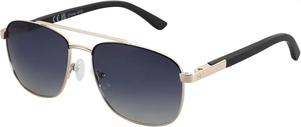 ZENOTTIC Aviator Polarized Sunglasses Men: Wood UV400 Protection Driving