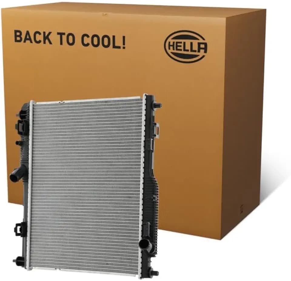 HELLA 8MK 366 301-831 Kühler, Motorkühlung - Kühlrippen gelötet