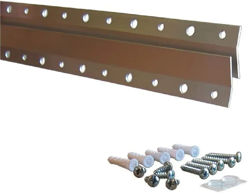 PHS French Cleat Hanger, 18 in, Holds 90 lb, 1 Pair