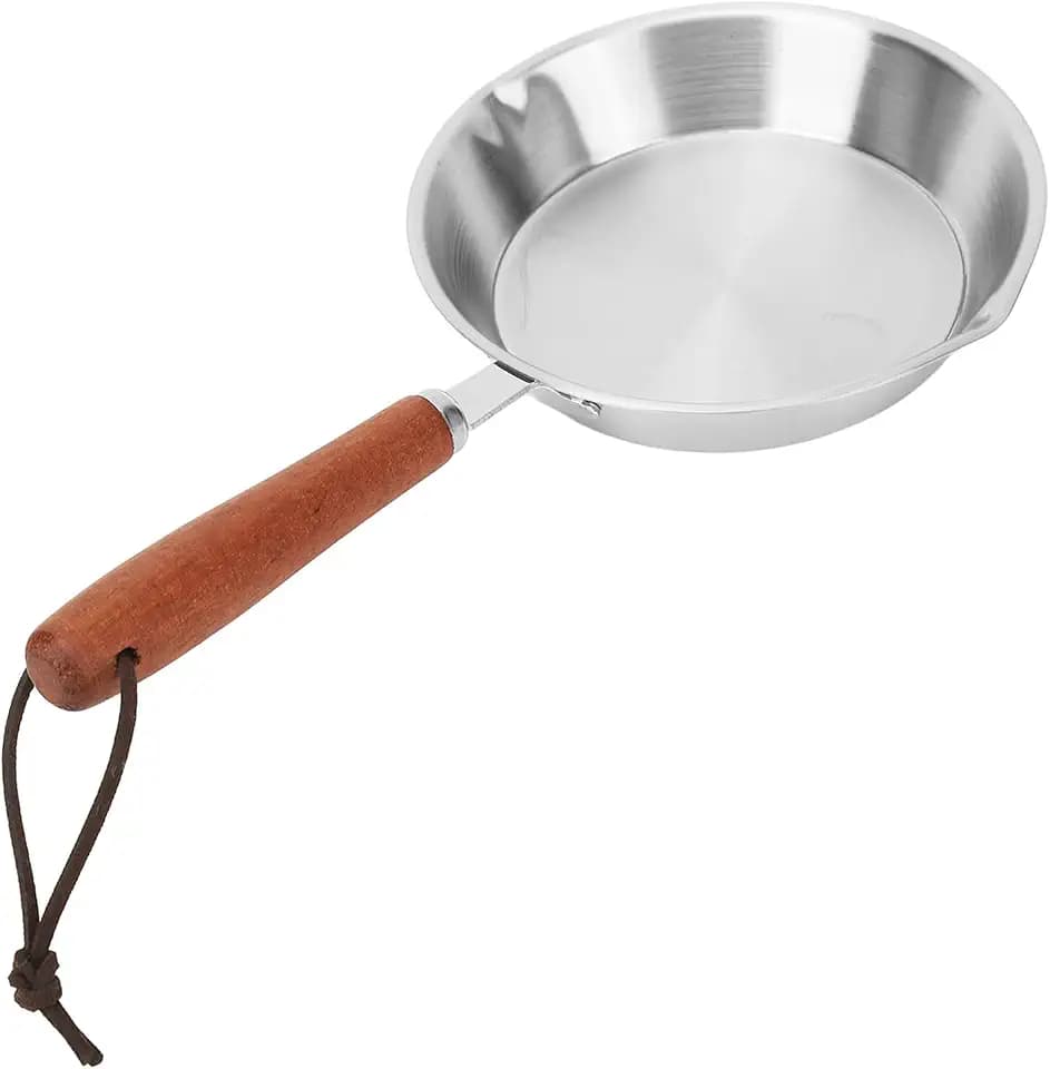 Mini Frying Pan 6" Dia Breakfast Skillet Egg Pan Cooking Pan Butter Warmer