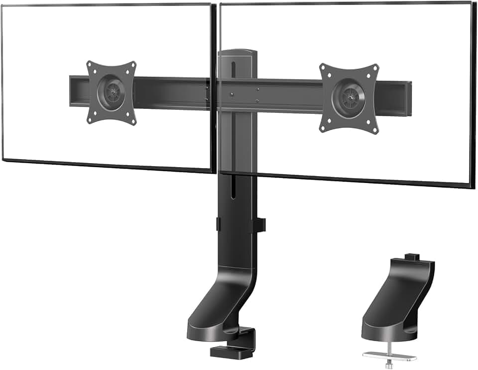 Monitor Halterung 2 Monitore für 17–27 Zoll Bildschirm