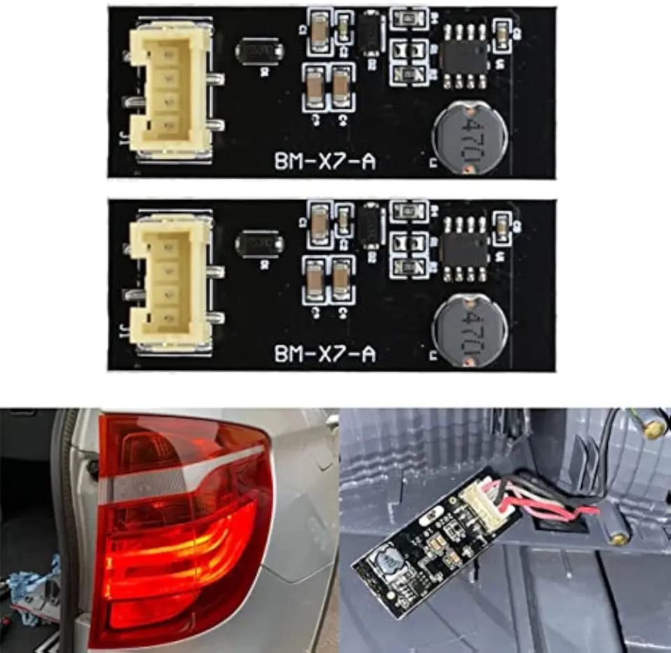 2 Stück LED Rückleuchte Ersatzplatinen Platine für X3 F25 Rücklicht B003809.2,2011-2017 Heckfahrer LED-Rücklicht für Treiber, Reparatur Ersatzplatine RüCklicht,Ersatzplatinen Reparatur für BMW