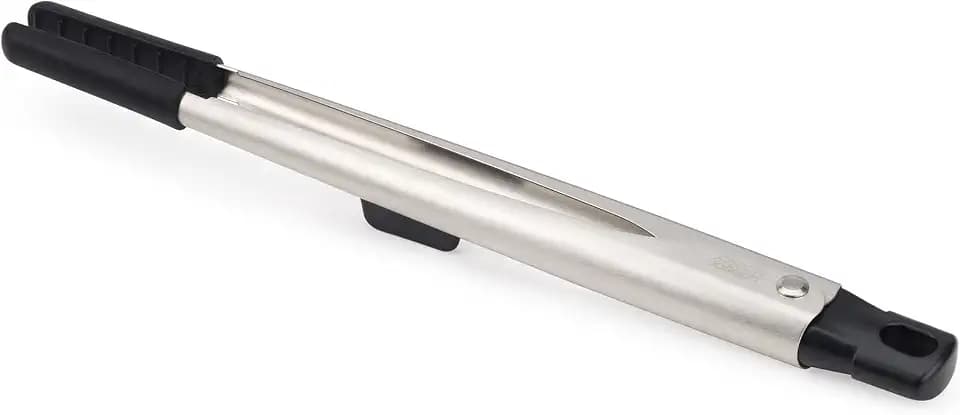 Joseph Joseph Elevate Fusion Precision tongs, BPA Free, Heat Resistant Non Stick Kitchen Utensil, Stainless Steel Handles, 12.01"L x 1.3"W