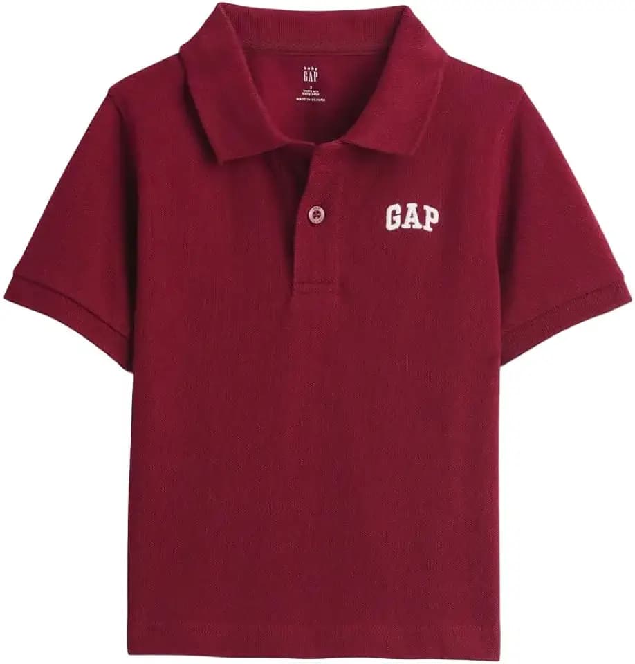 Gap Baby Boys' Long Sleeve Logo Polo Shirt