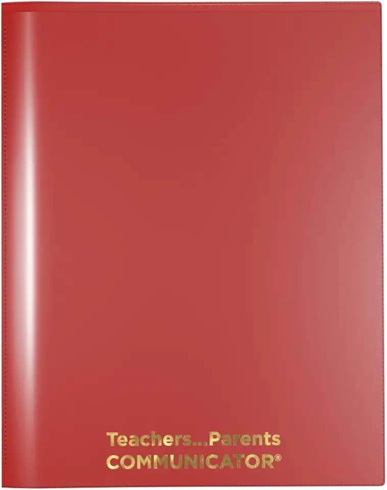 Nicky's Folders® English Communicator, Parent-Teacher Folder (Red) 6 Pack