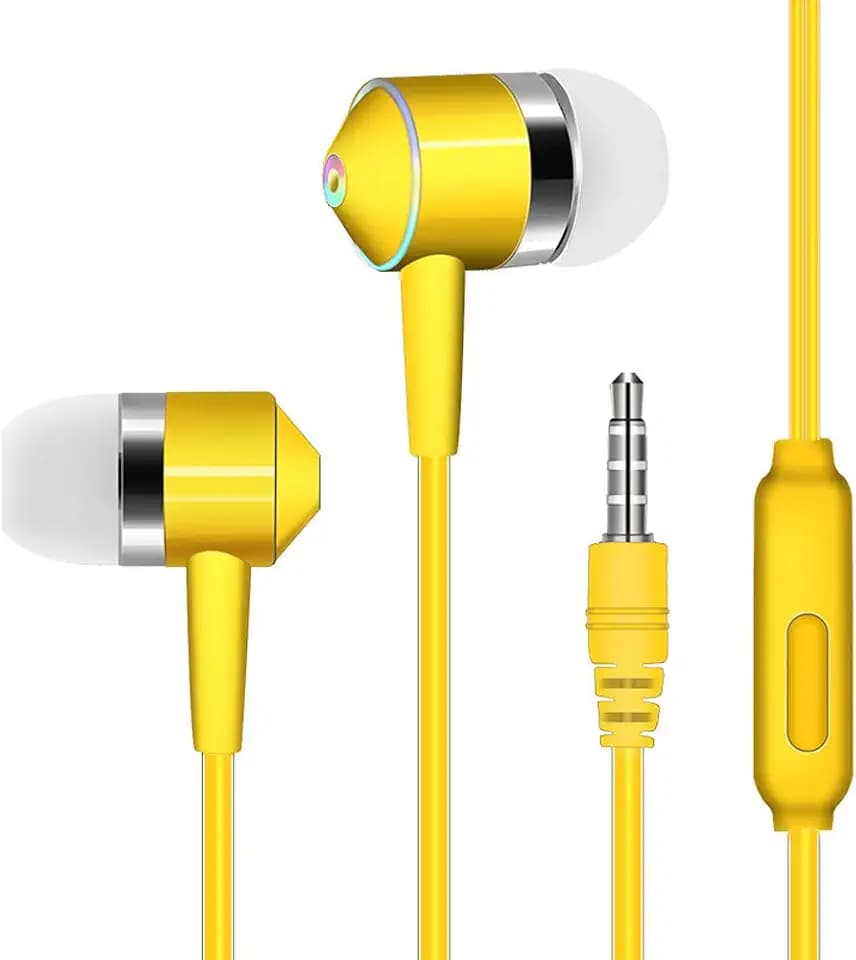 Kopfhörer Ohrhörer Ohrhörer Ohrhörer, Geräuschisolierung, High Definition, Stereo für Samsung, iPhone, iPad, iPod und 3,5-mm-Geräte