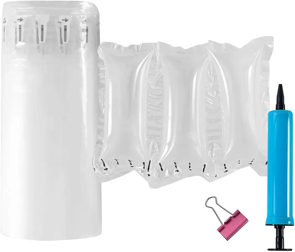 Air Pillows for Shipping with pump 200 Count Inflatable Packaging Air Bags