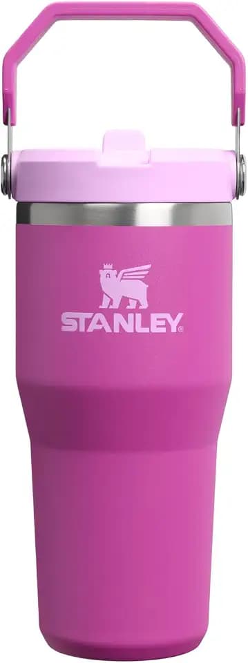 STANLEY IceFlow 2.0 Flip Straw Tumbler, 14 oz, Dark Blossom