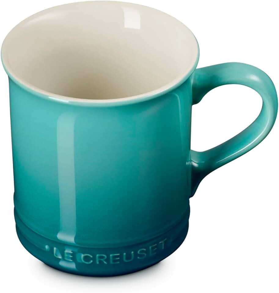 Le Creuset Stoneware Vancouver Mug, 14 oz., Riviera