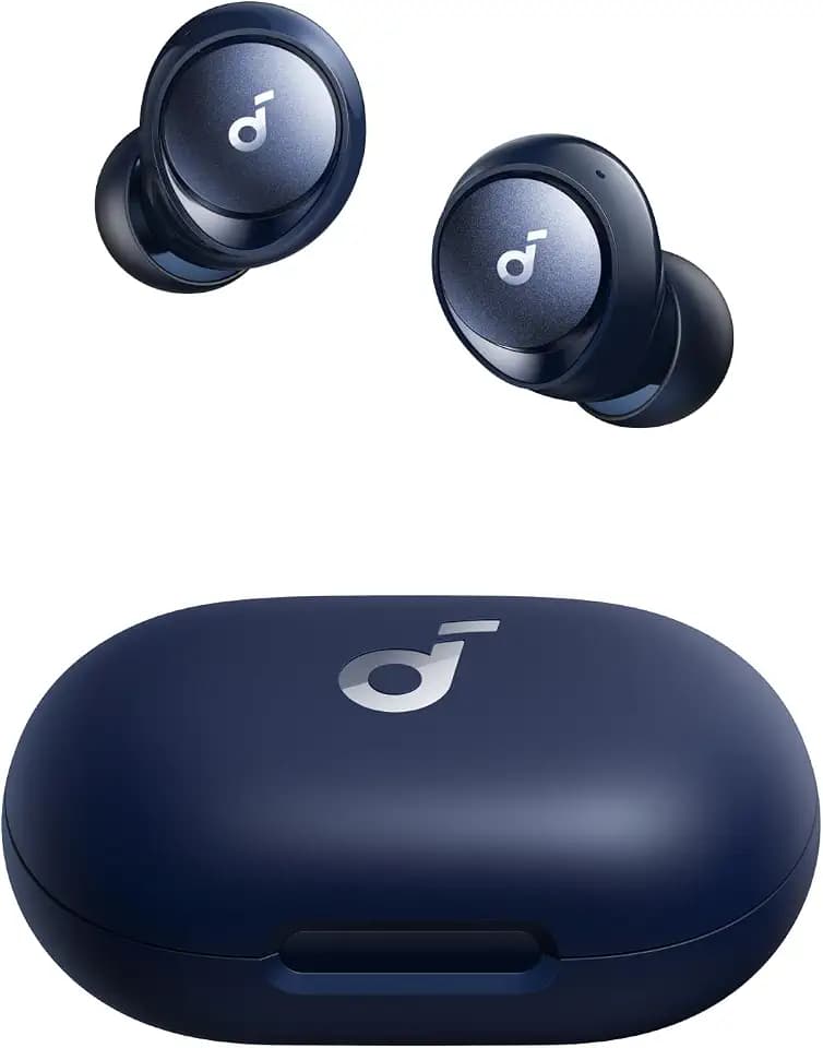soundcore by Anker Space A40 Kabellose Earbuds, 50h Akku, Hi-Res Sound Blau