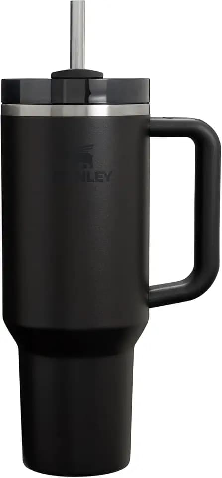 STANLEY Quencher H2.0 Flow State Tumbler, 40 oz, Black 2.0