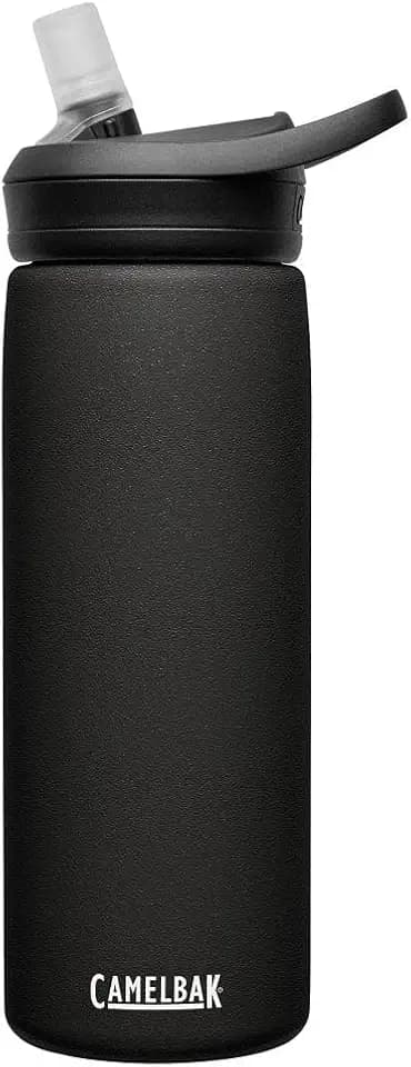 CamelBak Eddy+ Stainless Steel Bite Valve Water Bottle 20oz, Black