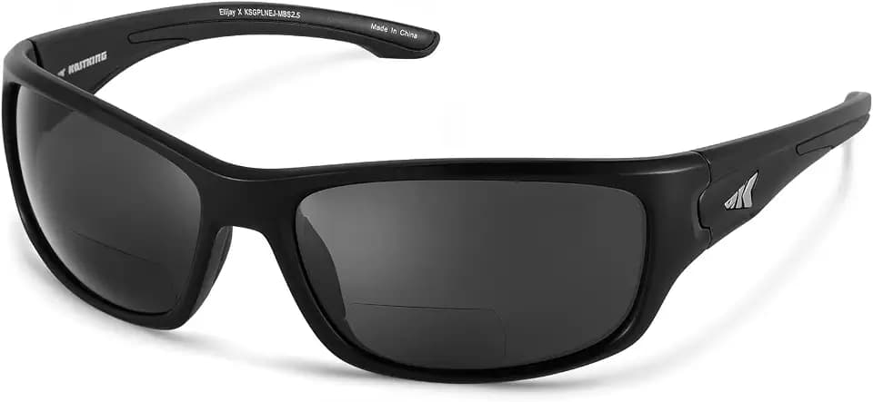 KastKing Ellijay Bifocal Polarized Sunglasses, Wrap Reader Sunglasses