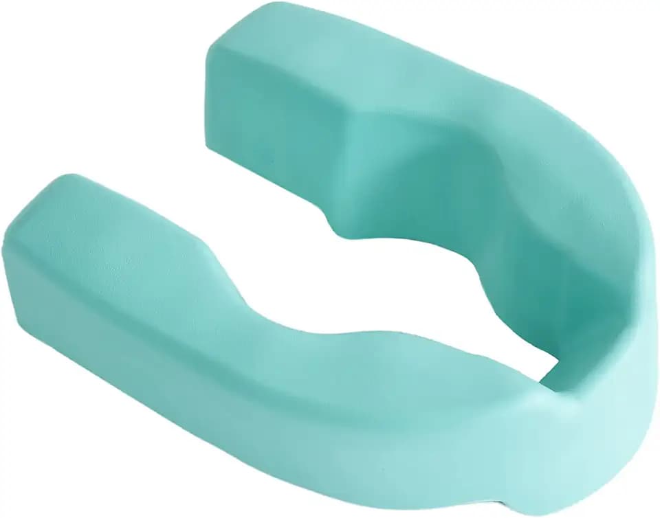 Toilettensitzerhöhung, Wasserlift und weiches Stirnband, 34,6 x 46,3 cm, türkis