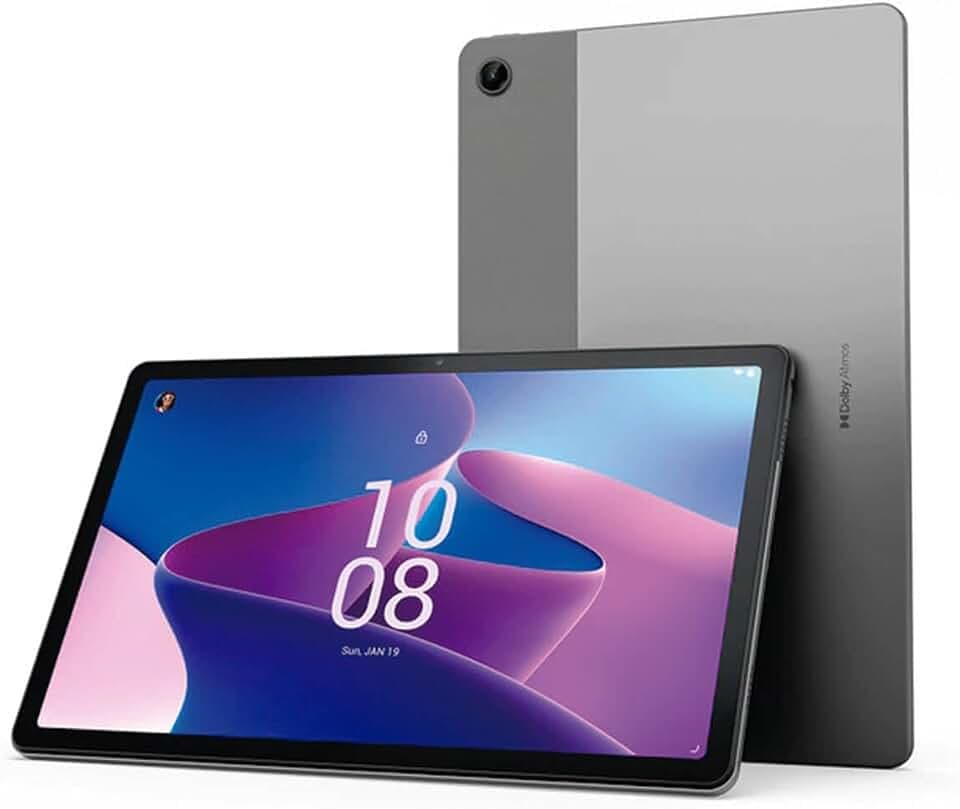 Lenovo Tab M10 (3. Gen) Tablet | 10,1" WUXGA Touch Display | Unisoc T610 | 4GB RAM | 64GB Speicher | Wi-Fi | Android 12 | grau