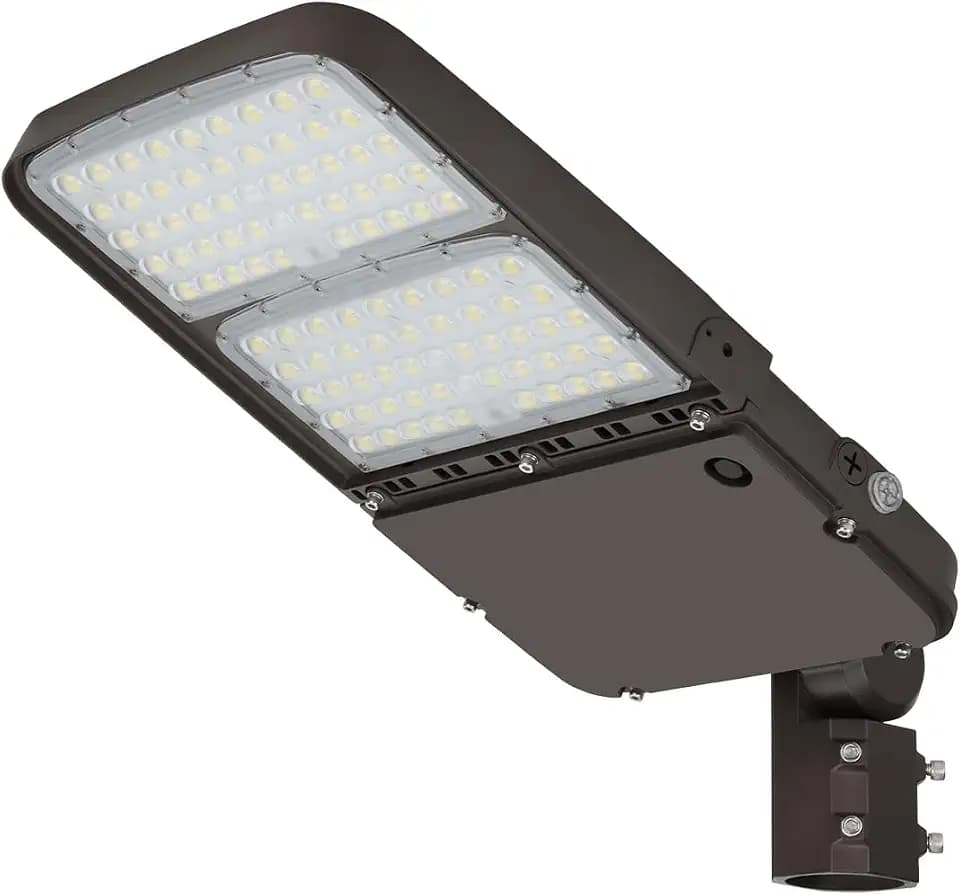 LED Parking Lot Light 300W/240W/200W Adjustable with Dusk to Dawn
