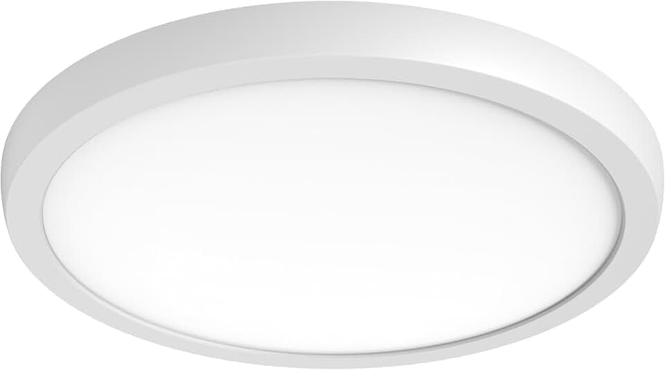 Nuvo 62/1777, Blink Pro Plus LED Flush Mount, 15" Round, White