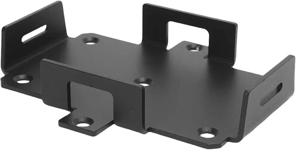 Aluminium Batterie Halterung mit Gurt für 12V 6-15AH Boot