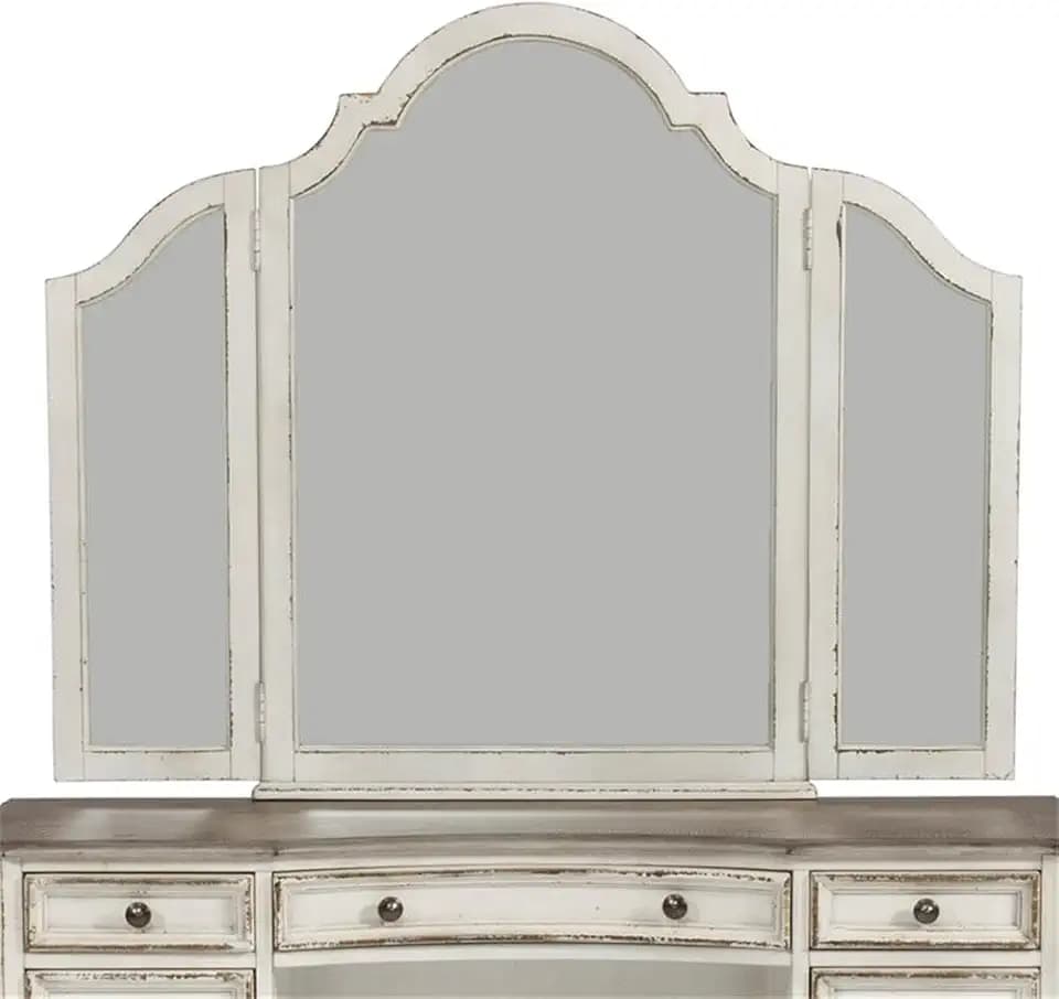 Liberty Furniture Magnolia Manor White Vanity Mirror