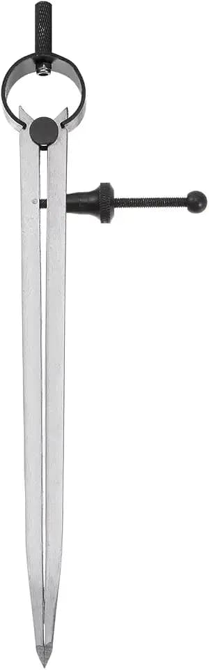 HARFINGTON Spring Joint Caliper 8 inch / 200mm Steel Adjustable Spring Divider Caliper with Solid Nut for Metalworking Geometry Drawing Woodworking