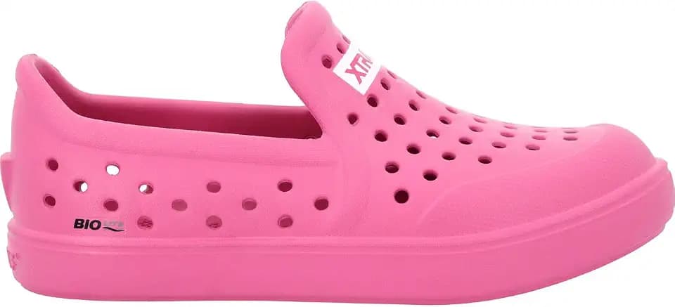 XTRATUF TUFS Kids’ Cruiser - Lightweight, Molded Slip-On Water Shoe with Drainage Holes for Boys & Girls - Non-Marking, Slip-Resistant Outsole