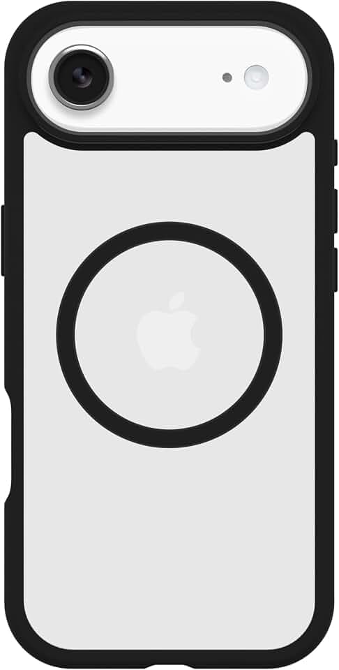 OtterBox iPhone Air Profile Series Case Compatible with MagSafe - Black Crystal - Ultra-Thin, Stylish Minimalist iPhone Case
