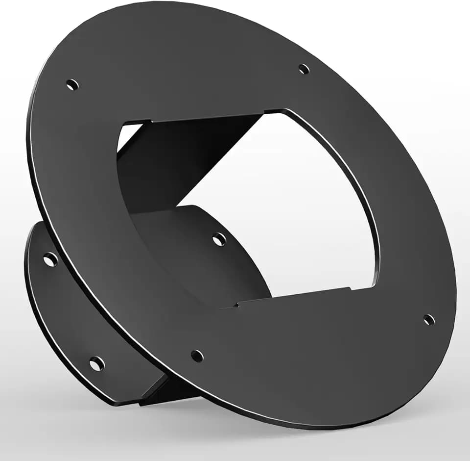 PUTORSEN Montior VESA Adapterplatte Halterung kompatibel mit Samsung Odyssey G9, Neo G9, CRG9, CHG9, CHG90 Monitore, VESA 100x100, Schwarz