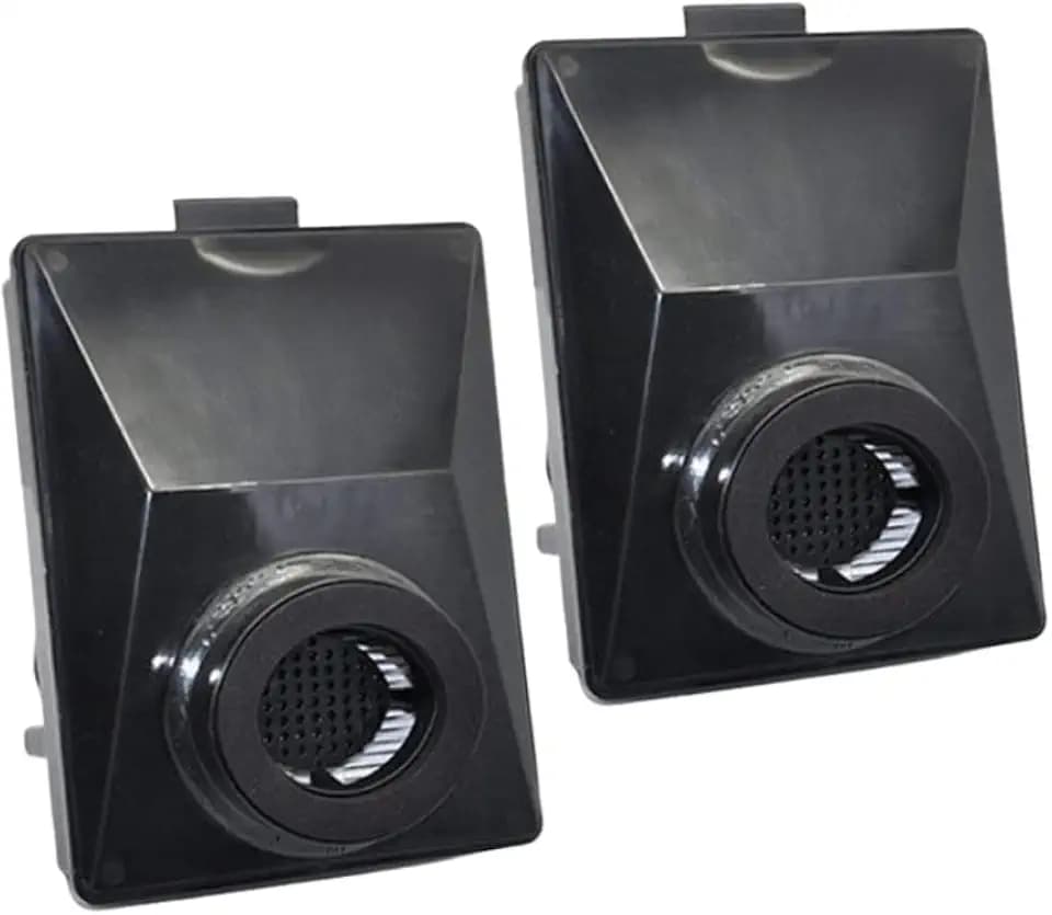 Replacement Filter Compatible with rainbow vacuum parts - E2 Type 12 fits R12179 & R12647B - Works for aspiradora rainbow - vacuum cleaner - rainbowe2 — 2 Filters Included