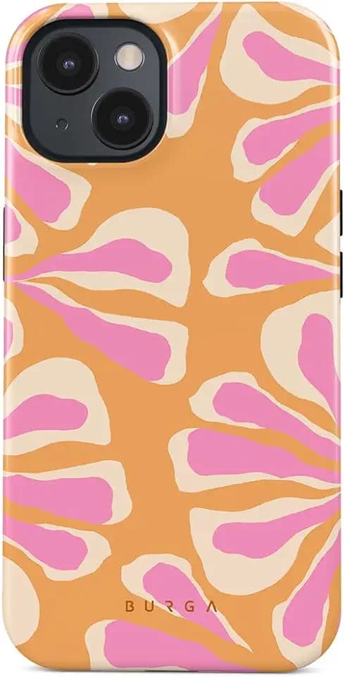 BURGA Unisex Phone Case for iPhone 15, Dual-Layer Protective Cover